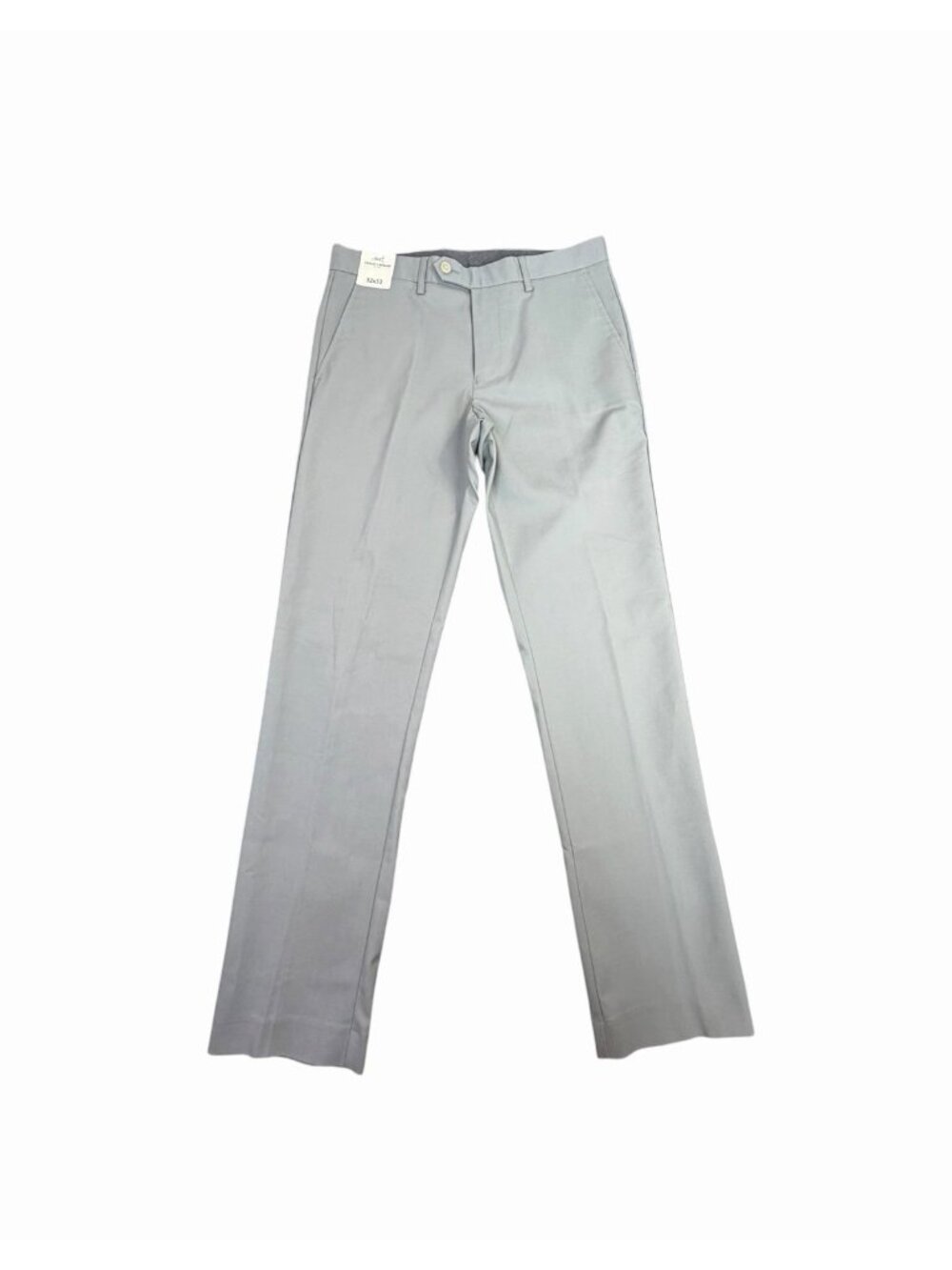 Crosby & Howard Men’s Performance Dress Pants Gray 32x32 Stretch Flat Front NWT